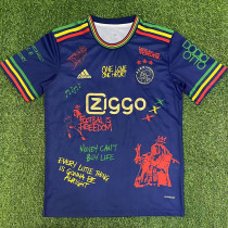 25/26 Ajax Royal Blue Graffiti Fans Soccer Jersey