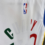 WARRIORS MEXICO #30 White Edition Top Quality Hot Pressing NBA Jersey (V领）