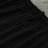 24/25 NK Black  Half Zipper Sportswear # 812黑色(半拉链)