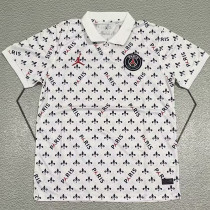 24/25 PSG White Petal Polo Shirt11