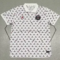 24/25 PSG White Petal Polo Shirt11
