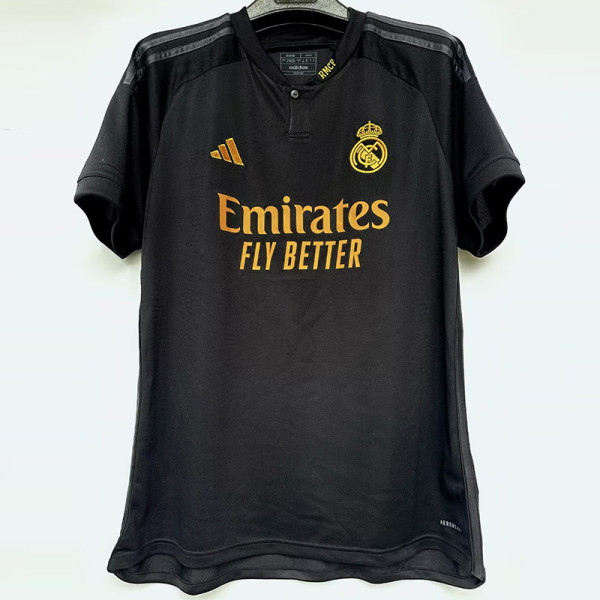23/24 RMA Third 1:1 Fans Soccer Jersey