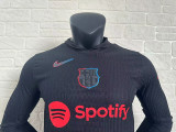 24/25 BAR  Away  Long Sleeve Player Version Soccer Jersey(长袖)