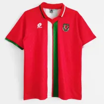 1996/1998  Wales  Home Retro Soccer Jersey