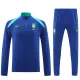 24/25  Brazil Blue Half Pull Tracksuit  (半拉链)