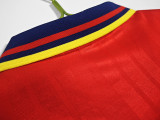 1994 Spain Home Red Retro Soccer Jersey