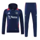 24/25 Man Utd Royal Blue Hooded  Tracksuit