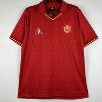 1988/1991 Spain Home Retro Soccer Jersey