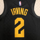 22/23 Cleveland Cavaliers IRVING #2 Black Top Quality Hot Pressing NBA Jersey (Trapeze Edition)