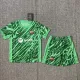 24/25 BAR Green Goalkeeper  Kids Soccer Jersey