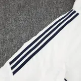 24/25 G228 White Hooded Cotton Coat