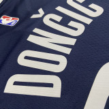 22/23 Dallas Mavericks DONCIC #77 Blue Top Quality Hot Pressing NBA Jersey (Trapeze Edition)