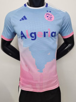 24/25 Algeria Blue Pink Special Edition  Player Version Soccer Jersey A30