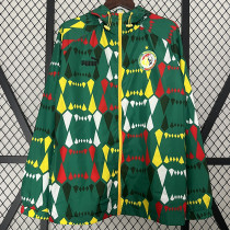 2024 Senegal Green Windbreaker（连帽）