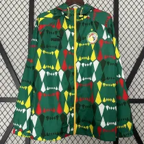 2024 Senegal Green Windbreaker（连帽）