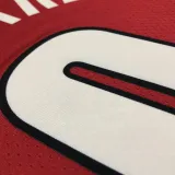 22/23 TRAIL BLAZERS LILLARD #0 Red Top Quality Hot Pressing NBA Jersey (Trapeze Edition)