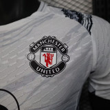 25/26 Man Utd  White Special Edition Player Version Soccer Jersey(圆领）