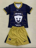 24/25 Pumas UNAM Away Kids Soccer Jersey