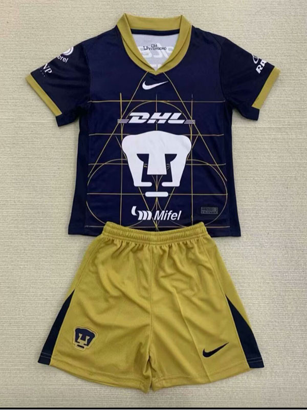 24/25 Pumas UNAM Away Kids Soccer Jersey