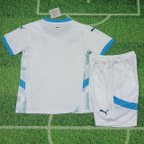 24/25 Marseille Home Kids Soccer Jersey