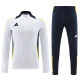 24/25 AD  White Half Zipper Sportswear # 801白(半拉链)