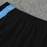24/25 Argentina Black Tank top and shorts suit(黑色蓝肩）
