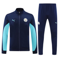 24/25 Man City Royal Blue Jacket Tracksuit
