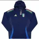 24/25 Italy Royal Blue Hooded Windbreaker