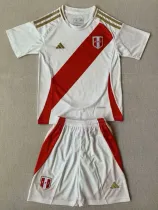 2024 Peru Home Kids Soccer Jersey