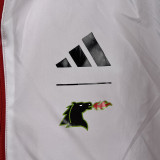 23/24 Dallas Red & White Double Sided Windbreaker (双面风衣)