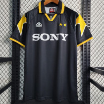 1995/1997 JUV Away Black Retro Soccer Jersey