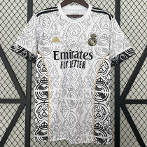 24/25 RMA White Puzzle Special Edition Fans Training shirts