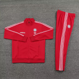 24/25  Bayern Red Jacket Tracksuit