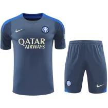 24/25 INT Grey Training Short Suit