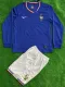 2024 France Home Kids Long Sleeve Soccer Jersey (童装长袖)