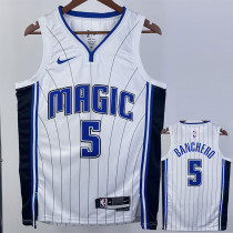 22/23 Magic BANCHERO #5 White Top Quality Hot Pressing NBA Jersey
