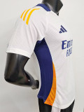 24/25 RMA White &Blue Player Version Training shirts(黄三边)
