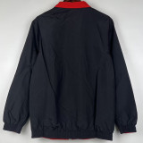 23/24 River Plate Black & Red Double Sided Windbreaker (双面风衣)