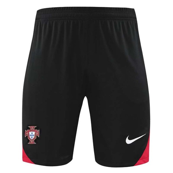 24/25 Portugal Black Training Shorts Pants