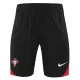 24/25 Portugal Black Training Shorts Pants