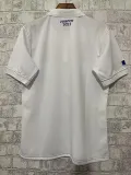 2023 France White Rugby Polo Short Sleeve