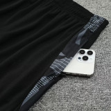 24/25 Inter Miami Black Half Pull Tracksuit  (半拉链)