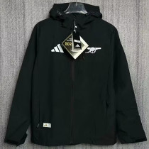 24/25 ARS Black Hooded Windbreaker(Y014冲锋衣）