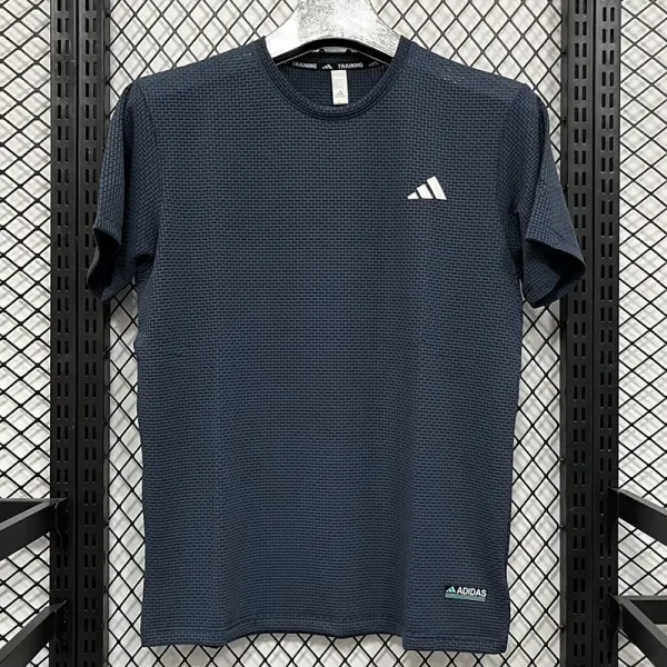 2025 T3339 AD Royal Blue Men's T-shirt Top宝蓝色