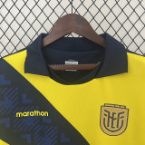 24/25 Ecuador Yellow Fans Soccer Jersey(翻领)