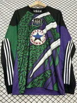 1995/1996 Newcastle Purple Green Long Sleeved Goalkeeper Retro Soccer Jersey（长袖）