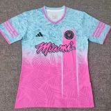 24/25 Inter Miami Pink Blue Special Edition Fans Soccer Jersey