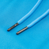 24/25 Man City SKY Blue Hooded  Half Pull Tracksuit(Add Fluff)  (半拉链、加绒F606)