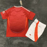 24/25 Man Utd Home Fans Soccer Jersey(成人）