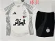 25/26  Algeria White Kids Player Version Soccer Jersey A25